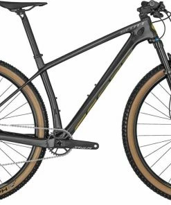 Scott Scale 910 AXS Raw Carbon / Brushed Gold VTT Semi-rigide