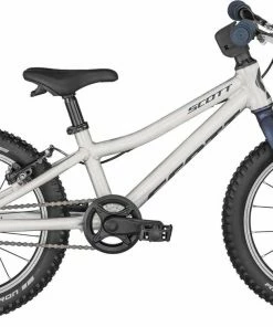 Scott Scale RC 160 Cool Raw Alloy / Blue Vélo Enfant 16 Pouces