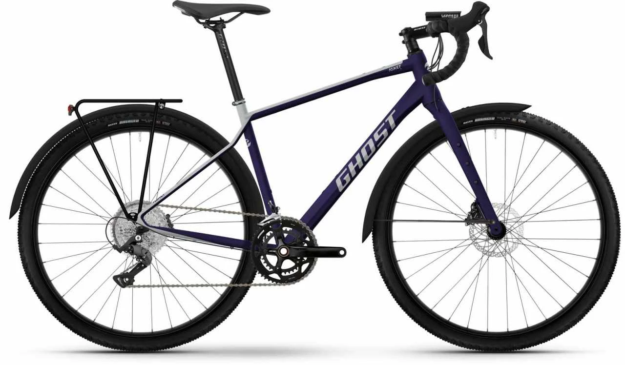 Ghost Asket EQ Very Dark Purple / Light Grey Vélo De Cyclo-cross 1 Ghost Asket EQ Very Dark Purple / Light Grey Vélo De Cyclo-cross