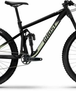 Ghost Riot AM Universal Black / Super Light Green Matt Fully Mountainbike