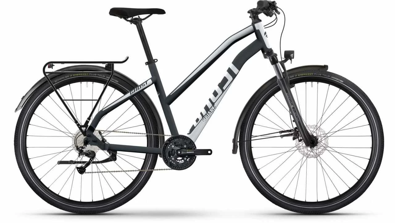 Ghost Square Trekking Essential Mid Metallic Black / Urban Grey Vélo Trekking Femme 1 Ghost Square Trekking Essential Mid Metallic Black / Urban Grey Vélo Trekking Femme