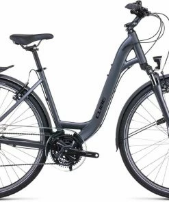 Cube Touring Iridium N Green Vélo Trekking Col De Cygne