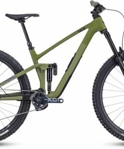 Cube Stereo ONE55 C:62 TM 29 Olive N Chrome VTT Tout Suspendu