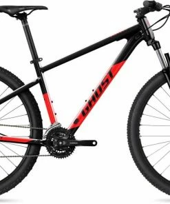 Ghost Kato 27.5 AL Black / Riot Red Glossy VTT Semi-rigide