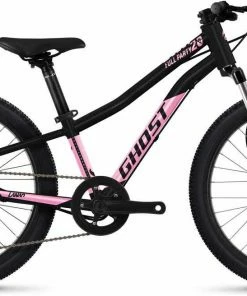 Ghost Lanao 20 Full Party Metallic Black / Pink Shimmer Glossy Vélo Enfant 20 Pouces