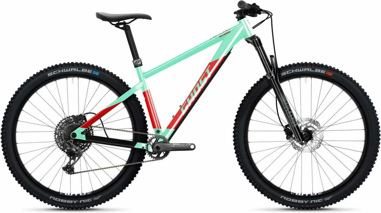 Ghost Nirvana Trail SF Universal Green / Riot Red Glossy VTT Semi-rigide 1 Ghost Nirvana Trail SF Universal Green / Riot Red Glossy VTT Semi-rigide