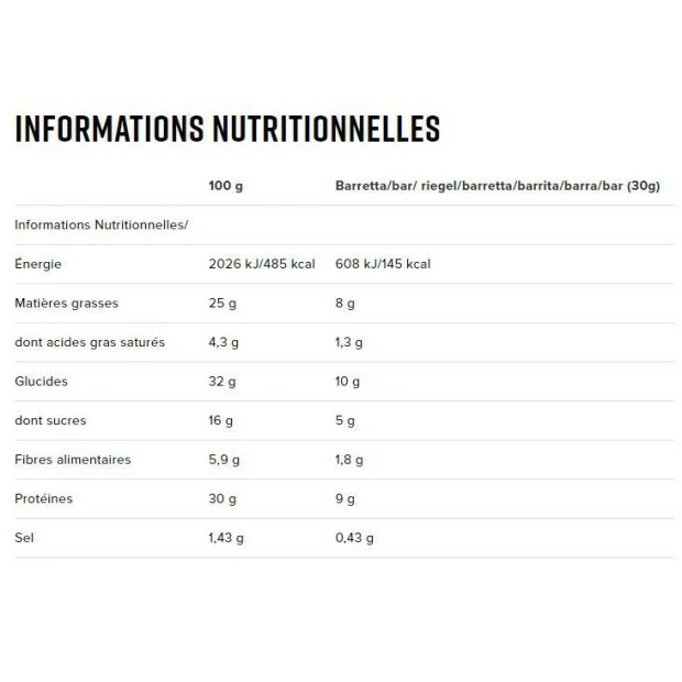 Barre Energétique Named Sport Biokrunch 30% Protéines Granola Aux Graines 35g 2 Barre Energétique Named Sport Biokrunch 30% Protéines Granola Aux Graines 35g – Image 2