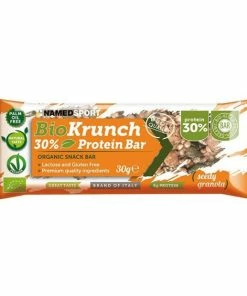 Barre Energétique Named Sport Biokrunch 30% Protéines Granola Aux Graines 35g