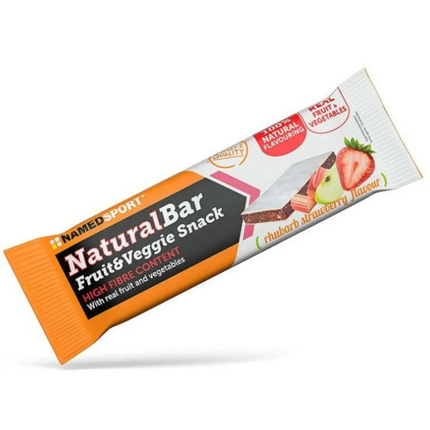 Named Sport Barre Energétique NamedSport Naturalbar Rhubarbe/Fraise 32g 1 Named Sport Barre Energétique NamedSport Naturalbar Rhubarbe/Fraise 32g