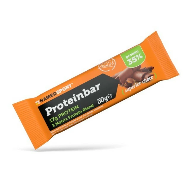 Named Sport Barre Energétique NamedSport Proteinbar Chocolat 50g 1 Named Sport Barre Energétique NamedSport Proteinbar Chocolat 50g
