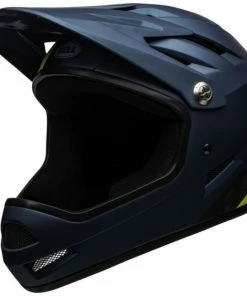 Casque Bell Sanction Bleu/Jaune Fluo