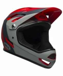 Casque Bell Sanction Rouge/Gris