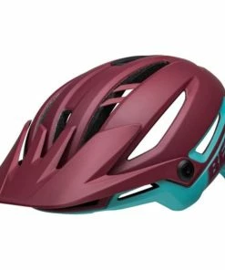 Casque Bell Sixer MIPS Rouge Mauve/Bleu Océan