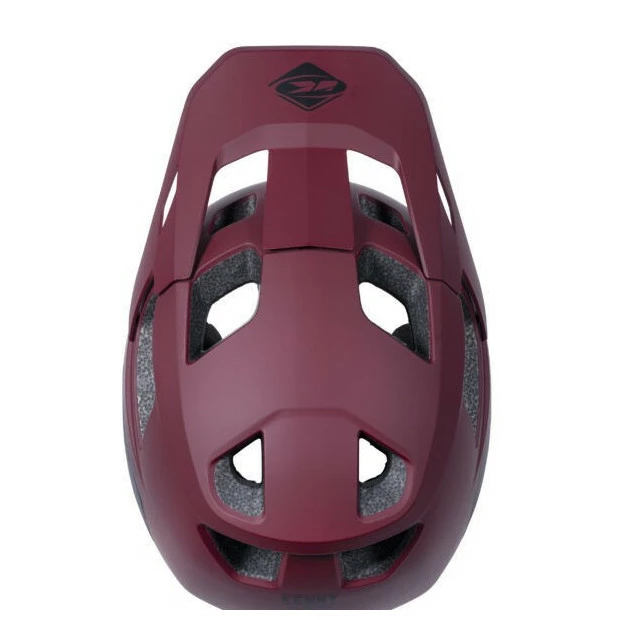 Casque Enduro/All Mountain Kenny Rafale Rouge Foncé 4 Casque Enduro/All Mountain Kenny Rafale Rouge Foncé – Image 4
