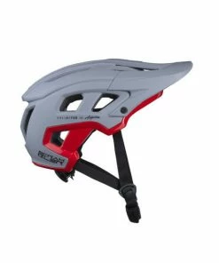 Casque Enduro/Cross-Country Kenny Scrambler Gris/Rouge