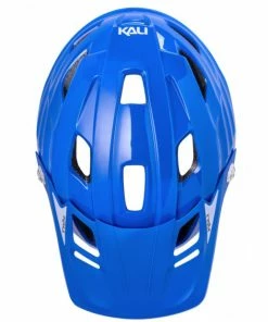 Casque Enduro Kali Maya 3.0 Bleu/Blanc -Vélo de montagne Soldes casque enduro kali maya 30 bleu blanc 2