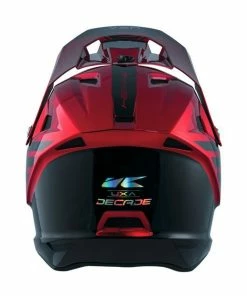 Casque Intégral Kenny Decade Graphic Smash Rouge -Vélo de montagne Soldes casque integral kenny decade graphic smash rouge 2