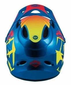 Casque Intégral Kenny Downhill Graphic Bleu Bonbon 5 Casque Intégral Kenny Downhill Graphic Bleu Bonbon -Vélo de montagne Soldes casque integral kenny downhill graphic bleu bonbon 2