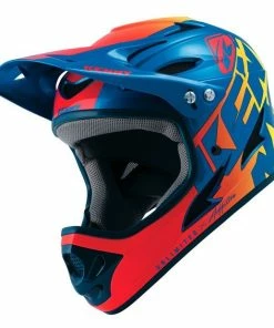 Casque Intégral Kenny Downhill Graphic Bleu Bonbon