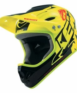 Casque Intégral Kenny Downhill Graphic Jaune Fluo