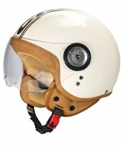 Casque Moto (VAE) Cratoni Milano Crème