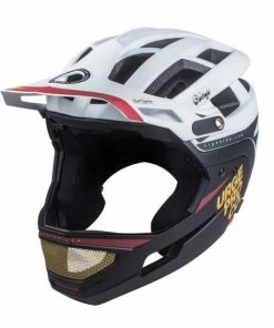 Casque Urge Gringo De La Sierra - Blanc/Noir -Vélo de montagne Soldes casque urge gringo de la sierra blanc noir 2