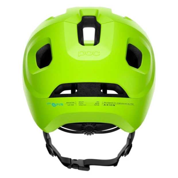 Casque VTT POC Axion SPIN - Jaune Fluo-Vert Mat 3 Casque VTT POC Axion SPIN - Jaune Fluo-Vert Mat – Image 3