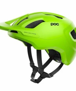 Casque VTT POC Axion SPIN - Jaune Fluo-Vert Mat