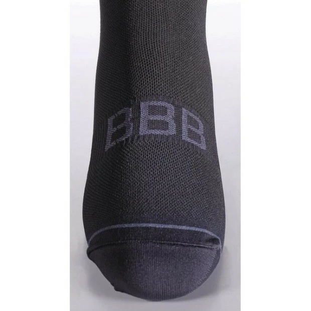 Chaussette Eté BBB HighFeet 2.0 Noir 160mm 2 Chaussette Eté BBB HighFeet 2.0 Noir 160mm – Image 2