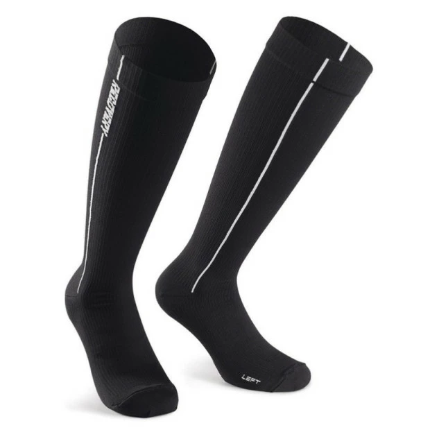 Chaussettes Assos Recovery Noir 1 Chaussettes Assos Recovery Noir