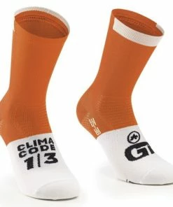 Chaussettes Eté Assos GT C2 16cm Orange
