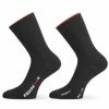 Chaussettes Eté Assos RSR Noir/Rouge