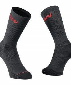 Chaussettes Eté Northwave Extreme Pro Noir/Rouge