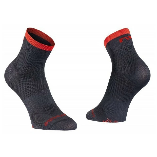 Chaussettes Eté Northwave Origin Noir/Rouge 1 Chaussettes Eté Northwave Origin Noir/Rouge
