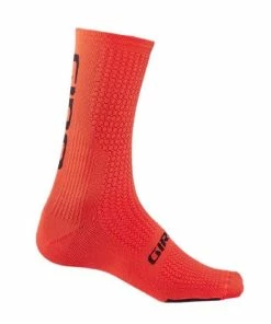 Chaussettes Giro HRC Team Rouge/Noir