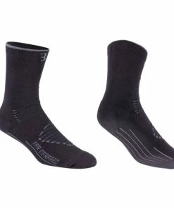 Chaussettes Hiver BBB InfraRouge FirFeet Noir/Gris