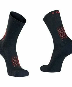 Chaussettes Hiver Northwave Fast Winter Noir/Rouge