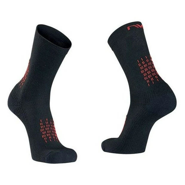 Chaussettes Hiver Northwave Fast Winter Noir/Rouge 1 Chaussettes Hiver Northwave Fast Winter Noir/Rouge