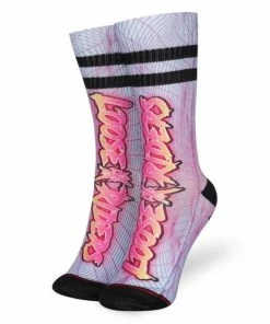 Chaussettes Loose Riders Toile D'Araignée Violette