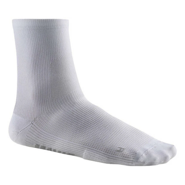 Chaussettes Mi-hautes Mavic Essential - Blanc 1 Chaussettes Mi-hautes Mavic Essential - Blanc