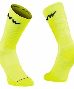 Chaussettes Northwave Extreme Pro Jaune Fluo/Noir