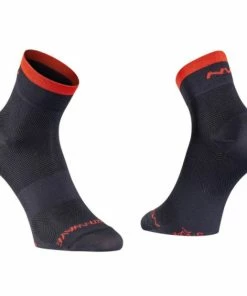 Chaussettes Northwave Origin Noir/Rouge