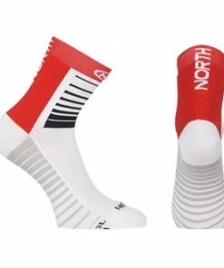 Chaussettes Northwave Sonic - Blanc/Rouge
