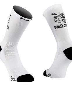 Chaussettes VTT Northwave Ride & Beer Blanc/Noir
