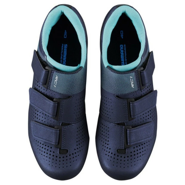 Chaussures Route Femmes Shimano RC1W Bleu Marine 2 Chaussures Route Femmes Shimano RC1W Bleu Marine – Image 2