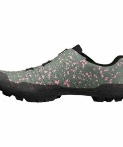 Chaussures VTT/Gravel Fizik Terra Atlas Vert/Splash Rose -Vélo de montagne Soldes chaussures vtt gravel fizik terra atlas vert splash rose 3