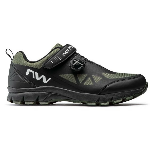 Chaussures VTT Northwave Corsair Noir/Vert Forêt 1 Chaussures VTT Northwave Corsair Noir/Vert Forêt