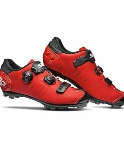 Chaussures VTT Sidi Dragon 5 SRS Rouge Mat/Noir