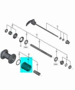 Corps Roue Libre Shimano FH-T4000 8/9/10 Vitesses - Y31G98020