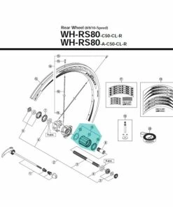 Corps Roue Libre Shimano - Y4DV98110